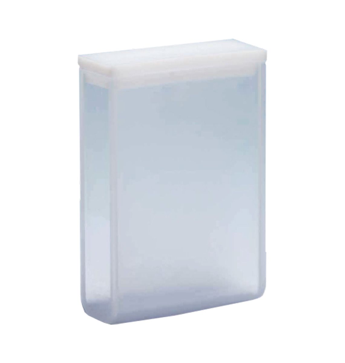 Cubeta em Quartzo ES 2 Faces Polidas Passo 30MM 10,5ml - Fundo Arredondado