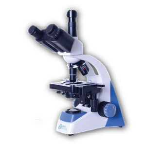Microscopio Trinocular Otica Infinita Planacromatico Led 3W 2000x