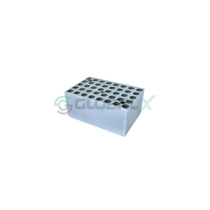Bloco Do Mini Banho Seco De Alumínio 40x 0,2ml