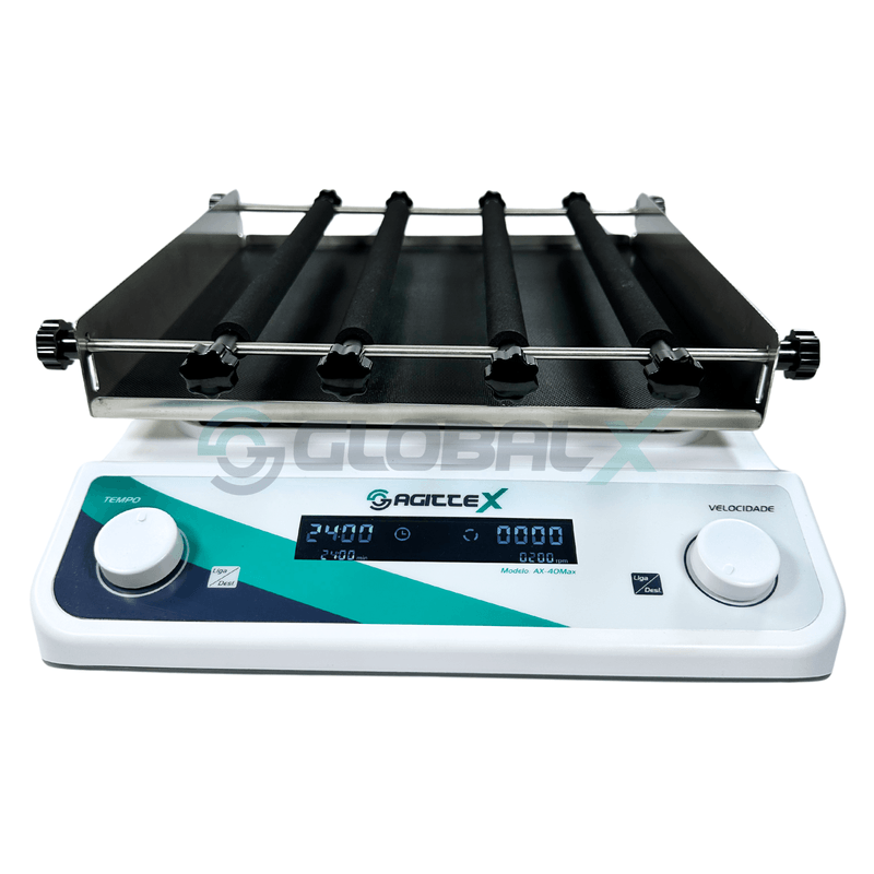 Agitador-Agittex-AX40MAX-PlataformaUniversal32x32cm-MovimentoCircular-Frontal