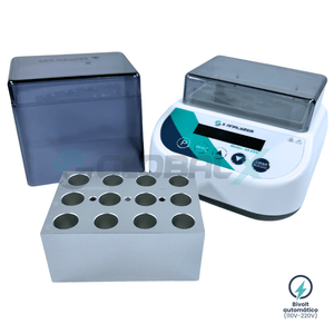 Banho Seco -5°C até 100°C Com Bloco 12x 5/15ml