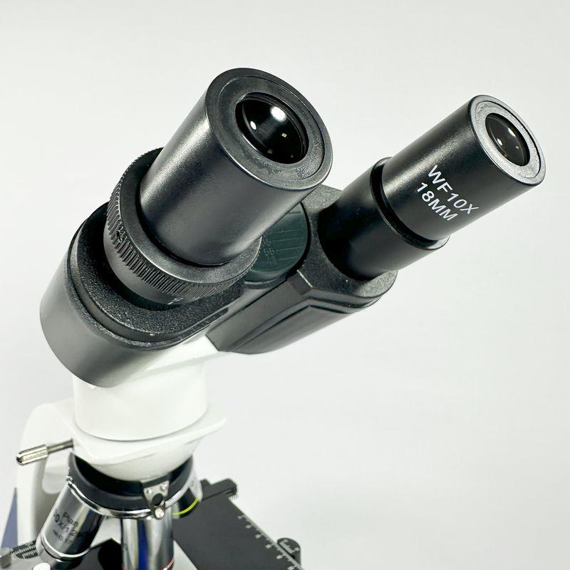 Microscopio-NewOptics-NW126B-Objetivas-OleoImersao